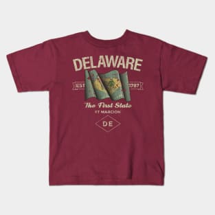 Delaware 1787 Kids T-Shirt